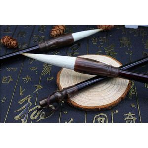 3 stks Kalligrafie Pen met Wezel Haar Schrijven Borstel en Chinese Schilderij Borstel