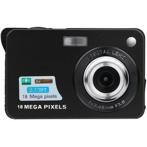 2.7Inch Tft Lcd Hd Scherm Digitale Camera Anti-Shake Gezichtsdetectie Camcorder Dq