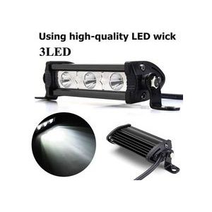 Auto styling 4 ''9 W 3LED Verlichting Bar 12 V DRL LED Auto Verlichting Bar Spotlight Runnig verlichting Voor Offroad ATV SUV 4WD
