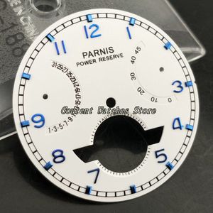 37mm Parnis Witte Wijzerplaat Kit Seagull ST2505 Automatische Beweging Horloge Gezichten