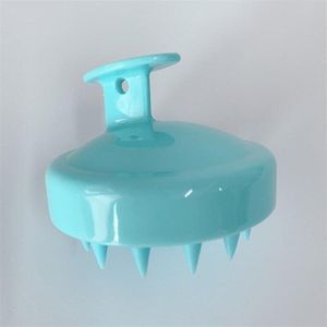 1Pc Siliconen Hoofd 5 Kleuren Body Hoofdhuid Massage Borstel Kam Shampoo Haar Wassen Kam Douche Borstel Bad Spa Afslanken massage Borstel