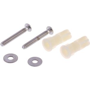 2 Pcs Diy Toiletbril Scharnieren Schroeven Wc Gat Bevestiging Fit Toiletbrillen Scharnieren Reparatie Tools