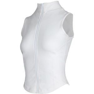 Vrouwen Rits Sport Tops Lady Meisjes Ademend Fitness Running Gym Yoga Vest