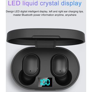 Tws Draadloze Koptelefoon Voor Redmi Oordopjes Led Display Bluetooth V5.0 Headsets Met Microfoon Voor Alle Slimme Horloges Telefoon Pk A6S oordopjes
