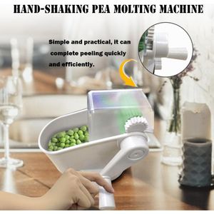 Gezonde Duurzaam Erwt Sheller Voor Bonen Soja Peas Bean Stripper Keuken Gadget Peeling Pea Hand Rolling Machine Specialiteit Gereedschap
