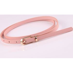 Vrouwen Slim Dunne Jurk Riem Lederen Riem Gesp Zwart Wit Blauw Skinny Vrouwelijke Riem Tailleband