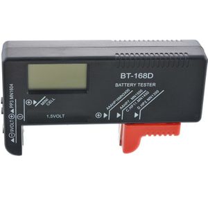 BT168 Draagbare Universele Digitale Batterij Tester Volt Checker Voor Aa Aaa 9V Button Meerdere Formaat Batterij Tester Checker