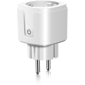 Tuya Plug Smart Wifi Adapter Power Energieverbruik Metering Functie Voor Thuis Werk Met Alexa Google Thuis 110V 220V