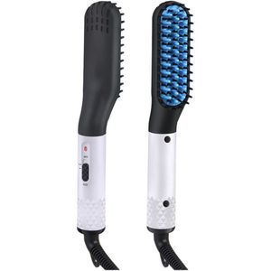 Mannen Baard Haar Styler Curling Stijltangen Borstel Ijzer Elektrische Kam Stijltang Snel Verwarming Curler Haar Caring Gereedschap