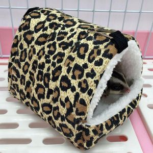 Slapen Bed Hangmat Voor Hamster Eekhoorn Suiker Zweefvliegtuig Kleine Dieren Huisdieren Zachte Katoenen Fleece Opknoping Huis Voor Cavia Kooien