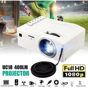 1080P Hd Mini Draagbare Led Projector 3D Home Theater Cinema Video Hdmi Av Usb Sd