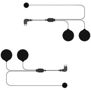 2Pc Maxto Accessoires M2M3 Hoofdtelefoon Microfoon Zachte Oortelefoon Pak Voor Maxto M2 M3 Motorfiets Full Face Integrale Helm Intercom