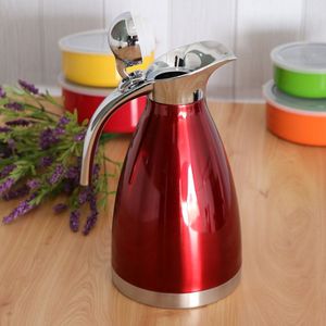 2L Dubbelwandige Vacuüm Isolatie Thermische Koffie Karaf Home Water Pot