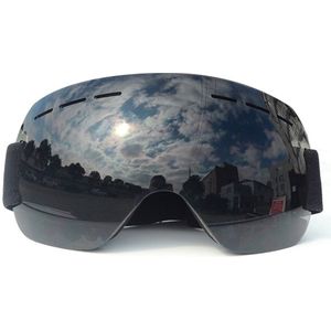 Outdoor Sport UV400 Skiën Goggles Een Lagen Anti-Fog Big Vision Masker Bril Sneeuw Snowboard Goggles Voor Mannen Vrouwen