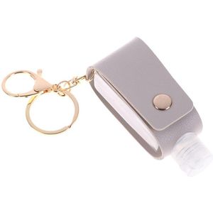 1Pc Reizen Draagbare Sleutelhanger Hand Gel Houder Split Flessen Mini Handdesinfecterend Split Fles Geen Schoon Afneembare Cover Fles
