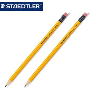 12 Stuks Staedtler 134 Potlood Met Gum Potloden School Briefpapier Kantoorbenodigdheden Tekening Schets Potlood Student Art Supply Hb/2B