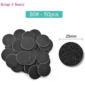 100Pcs Disc Cuticle Eelt Verwijder Tool Voor Elektrische Voet File Eelt Hard Dode Huid Pedicure Gereedschap Vervangbare Schuurpapier