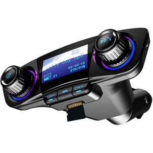 Auto Mp3 Speler Bluetooth Draadloze Fm-zender Handsfree Radio Music Player Usb Mp3 Auto Fm Lcd Display Auto 'S