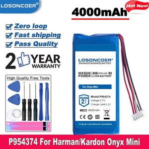 Losoncoer Batterij 4000Mah Bluetooth Speaker Batterij CP-HK07,P954374 P954374 Voor Harman/Kardon Onyx Mini