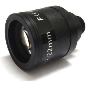 Mini 1/3 ''9-22mm Handmatige Zoom Focus MTV Lens F1.4 M12 * 0.5 voor CCTV Security Camera