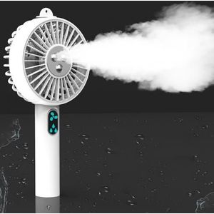 Mini Draagbare Handheld Usb Oplaadbare Mist Spuit Desktop Air Cooling Fan Klein Bureau Fans Handheld Luchtkoeler Conditioner