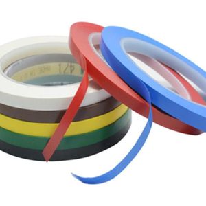 3M 471 Premium Perfomance Sterke Vinyl Tape Lengte 33M Bundel Set Voor Decoratie, masking 5Mm Geel Zwart Blauw Wit Rood Groen