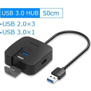 Drag Usb Hub 3.0 Externe 4 Port Usb Splitter Met Micro Usb Power Poort Voor Laptop Computer Harde Schijf Accessoire usb 2.0 Hub