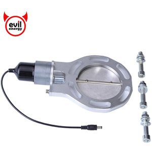Kwaad energie 4.0 Inch Uitlaat Knipsel Klep Rvs Motor Uitlaat Catback Downpipe Uitsparing Valve