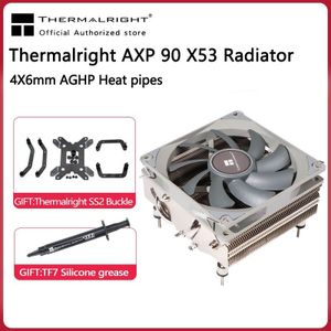 Thermalright AXP90-X47 FULL 47mm Chassis Fan Pure Copper Down Pressure Radiator 4X6mmAGHP Heat Pipe Reflow Soldering Process Fan