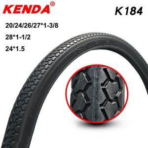 Kenda K184 Mtb Band Mountainbike 20/24/26/27/28in Banden 1-3/8 1 -1/2 1.5in Bmx Road Fiets Accessoires 45-60PSI Clincher Rubber