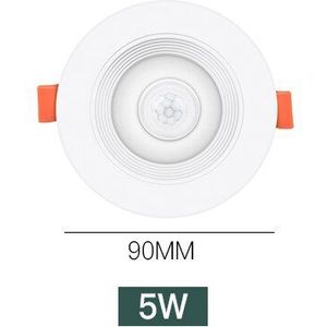 PIR Motion Sensor Spot LED Downlight Lamparas 5W 10W 15W 20W Smart Home LED Spot Light voor Entree Gang Hal Trap Depot