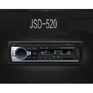 1 Din Auto MP3 Multimedia Speler Bluetooth Autoradio Autoradio Radio Fm Aux Ingang Ontvanger Sdusbin-Dash JSD-520