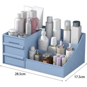 Grote Capaciteit Make-Up Organizer Lade Cosmetische Opbergdoos Sieraden Nagellak Make Container Desktop Diversen Opbergdoos