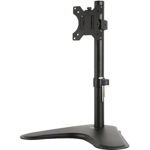 Wearson WS-03V 10 Tot 32 Inch Vesa Monitor Stand Enkele 45 ° Tilt & 90 ° Swivel & 360 ° rotatie 75X75 Mm 100X100 Vesa Desk Stand