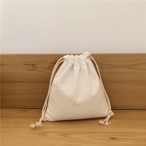 Japanse Geplooide Katoen Koord Storage Pouch Verpakking Bag Sieraden Organizer Kerst Zak