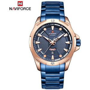 Naviforce Mode Heren Quartz Horloges Luxe Multi-Function Dial Sport Horloge Mannen Toevallige Waterdichte Klok Relogio Masculino