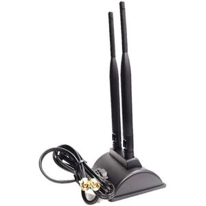 5G Dual Band Wifi Antenne 6DBi Omni Directionele Plug Connector Magnetische Base