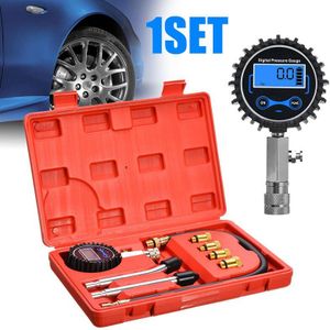 Universal Cilinder Compressie Tester Voor Auto Motorfiets Motor Cilinder Compressie Tester Manometer Tool