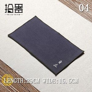 Borduurwerk Chinese Absorberende Thee Handdoeken Thee Doek Tafelkleed High-End Tea Pot Handdoek Zen Kung Fu Thee Set Accessoires handdoek Thee Ce