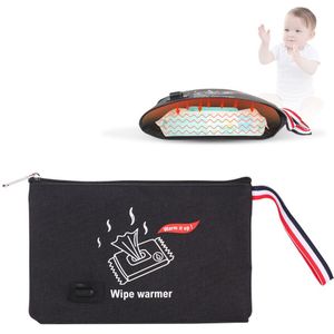 Draagbare Baby Doekjes Heater Thermische Warme Natte Handdoek Dispenser Servet Verwarming Home Auto Gebruik Mini Veeg Warmer Warme Zak