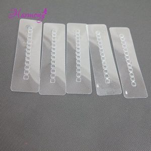 100Pcs Haarverlenging Warmte Rechthoek Protector Shields Hair Extension Gereedschap Deel Skull Protector Voor Fusion Hair