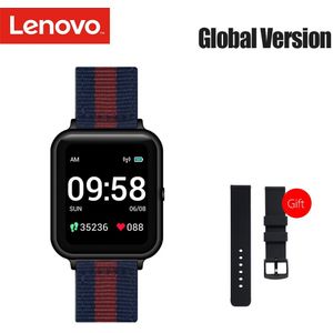 Lenovo S2 Smart Horloge 1.4 ""240X240 Fitness Tracker Calorie Stappenteller Slaap Hartslagmeter Smartwatch Mannen Vrouwen Band