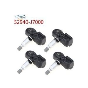 4 stks/partij 52940-J7000 52940J7000 VOOR 2022 2023 Kia Ceed [CD] 433MHz TPMS SENSOR BANDENSPANNING SENSOR