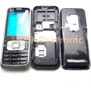 Volledige Telefoon Behuizing Cover Case Met Engels Of Russisch Toetsenbord Voor Nokia 6120 6120c + Gereedschap