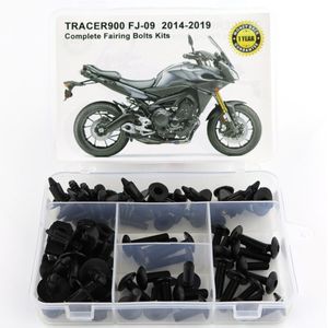 Fit Voor Yamaha Tracer 900 FJ09 FJ-09 Motorfiets Compleet Volledige Kuip Bouten Kit Clips schroeven Staal