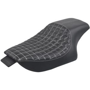 Motorfiets Lederen Twee Up Driver Voor Achter Passenger Seat Voor Harley Sportster Xl 883 1200 48 Achtenveertig Zeventig-Twee 2004