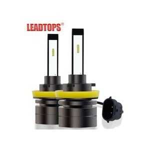 Leadtops 2 Stuks Mini H7 Auto Mistlampen Led 9005 H1 9006 H8 H9 H11 9012 Auto Foglight Auto 12 V waterdichte 20 W Ah