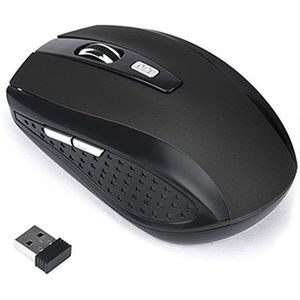 2.4Ghz Draadloze Muis Verstelbare Dpi Muis 6 Knoppen Optical Gaming Mouse Gamer Draadloze Muizen Met Usb-ontvanger Voor Computer pc