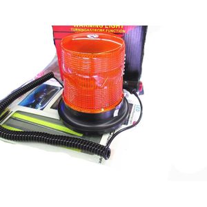 Magnetische Auto Emergency Amber Oranje Flash Zwaailicht Stroboscoop Lamp 12 V/24 V