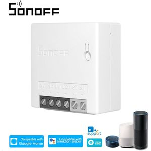 Sonoff R2 Mini MINIR2 Wifi Smart Switch Diy Appliance Automation Afstandsbediening Schakelaar Timer Voor Alexa Google Thuis Wifi Schakelaar